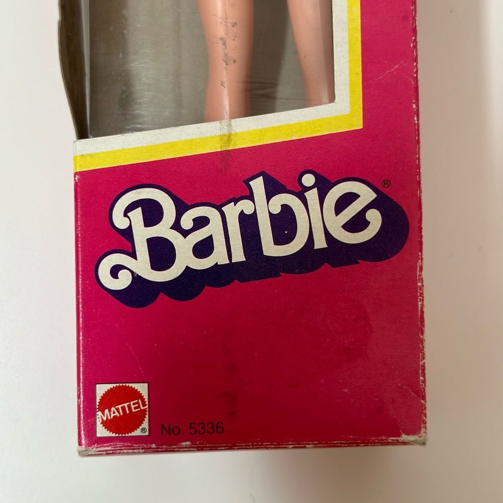 Vintage 1982 Barbie #5336 Blue Bathing Suit NIB Rare Foreign Edition - Picture 2 of 15